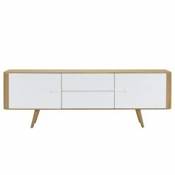 Studio Copenhagen Sideboard Loca I - Weiß / Wildeiche - Breite: 180 cm -BÜROMÖBEL Verkaufsgeschäft 1000005255 30 GALLERYIMAGES P000000001000005255
