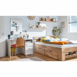 Mørteens Wandboard Lindholm - Eiche teilmassiv - Matt Weiß -BÜROMÖBEL Verkaufsgeschäft 1000008001 180703 12583402 MOOD GALLERYIMAGES P000000001000008001 mood