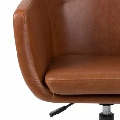 Mørteens Bürodrehstuhl Nicholas I - Vintage Braun -BÜROMÖBEL Verkaufsgeschäft 1000016126 200609 13014300074 DETAILS P000000001000016126