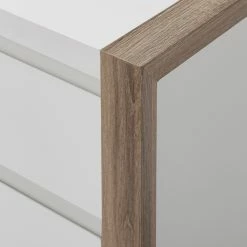 Mørteens Schreibtisch Avusy - Weiß/Eiche Sonoma Dekor -BÜROMÖBEL Verkaufsgeschäft 1000017350 200706 14351100010 DETAILS P000000001000017350