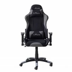 Home24office Gaming Chair mcRacing I - Schwarz / Grau -BÜROMÖBEL Verkaufsgeschäft 1000027353 201009 12340700003 DETAILS P000000001000027353