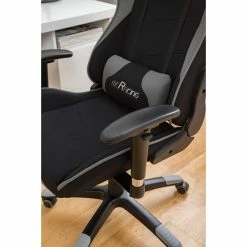 Home24office Gaming Chair mcRacing I - Schwarz / Grau -BÜROMÖBEL Verkaufsgeschäft 1000027353 201012 11152800005 DETAILS P000000001000027353