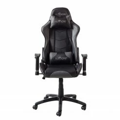 Home24office Gaming Chair mcRacer II - Schwarz / Grau -BÜROMÖBEL Verkaufsgeschäft 1000027438 200701 11450500022 DETAILS P000000001000027438