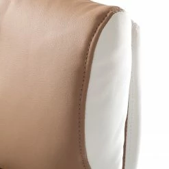 Home24office Chefsessel Loipo II - Kunstleder - Macchiato / Weiß -BÜROMÖBEL Verkaufsgeschäft 1000035445 200930 14011300008 DETAILS P000000001000035445