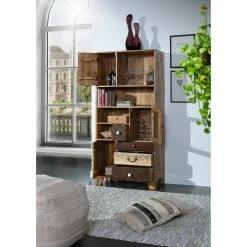 Ars manufacti Regal Curenna I - Mango teilmassiv - Mango / Braun -BÜROMÖBEL Verkaufsgeschäft 1000040374 220127 130020000022 MOOD DETAILS P000000001000040374 mood