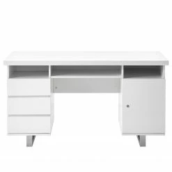 Fredriks Schreibtisch Paddington - Hochglanz Weiß -BÜROMÖBEL Verkaufsgeschäft 1000063605 200925 11075000002 DETAILS P000000001000063605