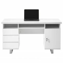 Fredriks Schreibtisch Paddington - Hochglanz Weiß -BÜROMÖBEL Verkaufsgeschäft 1000063605 200925 11075500006 DETAILS P000000001000063605