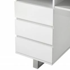 Fredriks Schreibtisch Paddington - Hochglanz Weiß -BÜROMÖBEL Verkaufsgeschäft 1000063605 200925 11075700009 DETAILS P000000001000063605