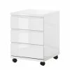 Fredriks Rollcontainer Paddington - Hochglanz Weiß -BÜROMÖBEL Verkaufsgeschäft 1000063607 180723 17511312 IMAGE P000000001000063607