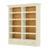 Maison Belfort Bücherregal Azjana I - Pinie Weiß / Pinie Honig