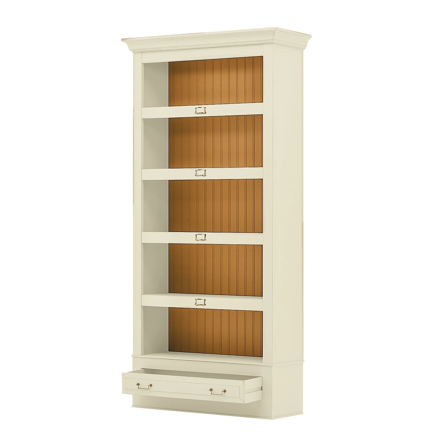 Maison Belfort Bücherregal Azjana II - Pinie Weiß / Pinie Honig 3 Maison Belfort Bücherregal Azjana II - Pinie Weiß / Pinie Honig