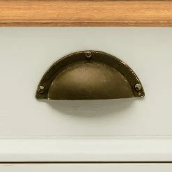 Ridgevalley Sideboard Sollerön I - Pinie Weiß / Pinie Honig / Messing -BÜROMÖBEL Verkaufsgeschäft 1000084471 201004 12245501184 DETAILS P000000001000084471