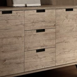 LC Spa Sideboard Palma III - Eiche Dekor -BÜROMÖBEL Verkaufsgeschäft 1000091532 201029 08210400052 DETAILS P000000001000091532