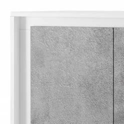 LC Spa Sideboard Forenza - Beton Dekor / Weiß -BÜROMÖBEL Verkaufsgeschäft 1000091559 201029 08234000098 DETAILS P000000001000091559