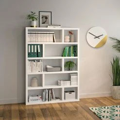 Temahome Regal Dublin - Weiß - Höhe: 173 cm -BÜROMÖBEL Verkaufsgeschäft 1000094969 220803 020 MOOD DETAILS P000000001000094969 mood