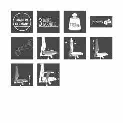 Topstar Bürodrehstuhl Open Point P Somo - Schwarz -BÜROMÖBEL Verkaufsgeschäft 1000096411 190208 08090400035 ICON GALLERYIMAGES P000000001000096411 icon seal