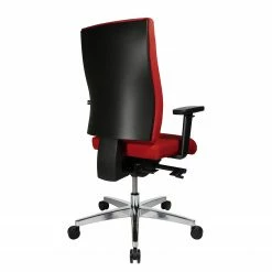 Topstar Bürodrehstuhl Profi Star 15 - Webstoff / Aluminium - Rot -BÜROMÖBEL Verkaufsgeschäft 1000096416 190208 08090500043 GALLERYIMAGES P000000001000096416