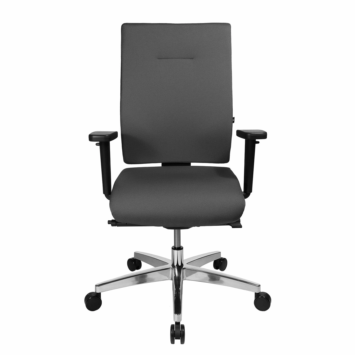 Topstar Bürodrehstuhl Profi Star 15 - Webstoff / Aluminium - Anthrazit 5 Topstar Bürodrehstuhl Profi Star 15 - Webstoff / Aluminium - Anthrazit – Bild 3