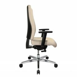 Topstar Bürodrehstuhl Profi Star 15 - Webstoff / Aluminium - Beige -BÜROMÖBEL Verkaufsgeschäft 1000096418 190208 08090500054 GALLERYIMAGES P000000001000096418