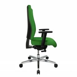 Topstar Bürodrehstuhl Profi Star 15 - Webstoff / Aluminium - Grün -BÜROMÖBEL Verkaufsgeschäft 1000096419 190208 08090500060 GALLERYIMAGES P000000001000096419