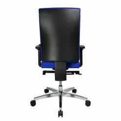 Topstar Bürodrehstuhl Profi Star 15 - Webstoff / Aluminium - Blau -BÜROMÖBEL Verkaufsgeschäft 1000096420 190208 08090500067 GALLERYIMAGES P000000001000096420