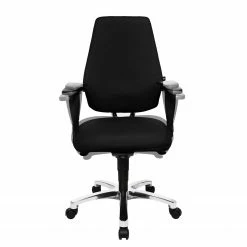 Topstar Bürodrehstuhl Sitness 30 - Kunstfaser / Aluminium - Schwarz / Silber -BÜROMÖBEL Verkaufsgeschäft 1000096519 190208 08091200302 GALLERYIMAGES P000000001000096519