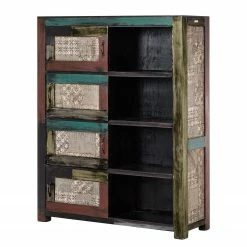 Wolf-Möbel Regal Goa I - Mango teilmassiv - Mango Dunkelbraun -BÜROMÖBEL Verkaufsgeschäft 1000104025 180606 14543681 GALLERYIMAGES P000000001000104025