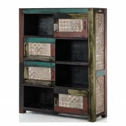 Wolf-Möbel Regal Goa I - Mango teilmassiv - Mango Dunkelbraun -BÜROMÖBEL Verkaufsgeschäft 1000104025 180606 14543682 GALLERYIMAGES P000000001000104025