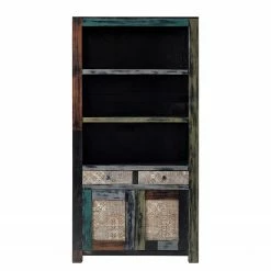 Wolf-Möbel Regal Goa III - Mango teilmassiv - Mango Dunkelbraun -BÜROMÖBEL Verkaufsgeschäft 1000104045 191011 08063500002 DETAILS P000000001000104045