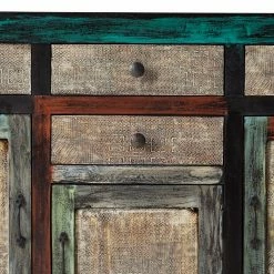 Wolf-Möbel Sideboard Goa II - Akazie / Mango teilmassiv - Mehrfarbig -BÜROMÖBEL Verkaufsgeschäft 1000104047 191024 17483700020 DETAILS P000000001000104047