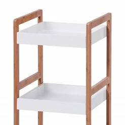 Zeller Regal Alvin I - Bambus/Weiß - lackiert -BÜROMÖBEL Verkaufsgeschäft 1000104958 210728 10140100023 DETAILS P000000001000104958