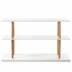 Mørteens Regal Lindholm IV - Weiß - 120 x 72 cm -BÜROMÖBEL Verkaufsgeschäft 1000110750 200507 14213800002 DETAILS P000000001000110750