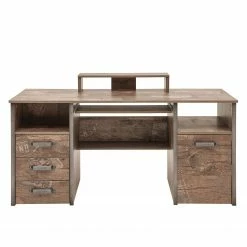 Schildmeyer Schreibtisch Harkon I - Eiche Panama Dekor -BÜROMÖBEL Verkaufsgeschäft 1000113388 181113 08520008 GALLERYIMAGES P000000001000113388