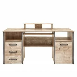 Schildmeyer Schreibtisch Harkon I - Eiche Findus Dekor -BÜROMÖBEL Verkaufsgeschäft 1000113390 181113 08520118 GALLERYIMAGES P000000001000113390