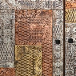 Wolf-Möbel Sideboard Orient - Akazie massiv / Metall - Mehrfarbig -BÜROMÖBEL Verkaufsgeschäft 1000114122 200512 14063600028 DETAILS P000000001000114122