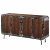 Ars manufacti Sideboard Wharton II - Akazie teilmassiv / Stahl