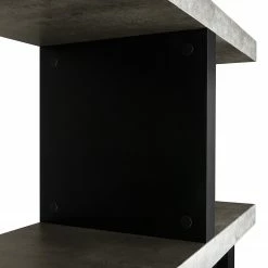 Temahome Regal Detroit - Beton Dekor / Schwarz - Höhe: 172 cm -BÜROMÖBEL Verkaufsgeschäft 1000119829 201016 13245900250 DETAILS P000000001000119829