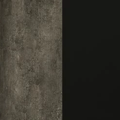 Temahome Regal Detroit - Beton Dekor / Schwarz - Höhe: 172 cm -BÜROMÖBEL Verkaufsgeschäft 1000119829 201016 13515000062 DETAILS P000000001000119829