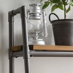 Ars manufacti Regal Atelier IV - Akazie massiv / Metall - Akazie Braun / Anthrazit -BÜROMÖBEL Verkaufsgeschäft 1000123167 180917 101123021 GALLERYIMAGES P000000001000123167