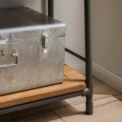 Ars manufacti Regal Atelier IV - Akazie massiv / Metall - Akazie Braun / Anthrazit -BÜROMÖBEL Verkaufsgeschäft 1000123167 180917 101123061 GALLERYIMAGES P000000001000123167