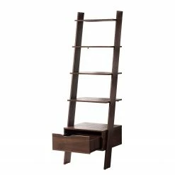 Mørteens Regal Gjora - Gummibaum teilmassiv - Walnuss -BÜROMÖBEL Verkaufsgeschäft 1000123440 190204 12544300014 GALLERYIMAGES P000000001000123440