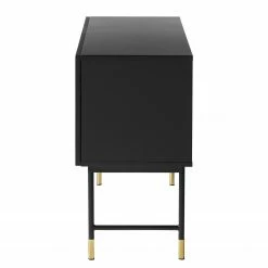 Studio Copenhagen Kommode Luuk - Matt Schwarz / Gold -BÜROMÖBEL Verkaufsgeschäft 1000123483 190201 08204300003 GALLERYIMAGES P000000001000123483