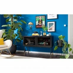 Studio Copenhagen Kommode Luuk - Matt Schwarz / Gold -BÜROMÖBEL Verkaufsgeschäft 1000123483 210428 12224300001 MOOD DETAILS P000000001000123483 mood