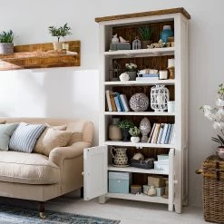 Maison Belfort Bücherregal Balignton I - Kiefer massiv - Weiß / Kiefer 14 Maison Belfort Bücherregal Balignton I - Kiefer massiv - Weiß / Kiefer -BÜROMÖBEL Verkaufsgeschäft 1000123499 211116 12462000067 MOOD DETAILS P000000001000123499 mood