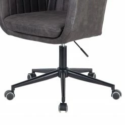 Mørteens Bürodrehstuhl Leedy - Kunstleder - Vintage Grau / Schwarz -BÜROMÖBEL Verkaufsgeschäft 1000123850 181030 16260230 GALLERYIMAGES P000000001000123850