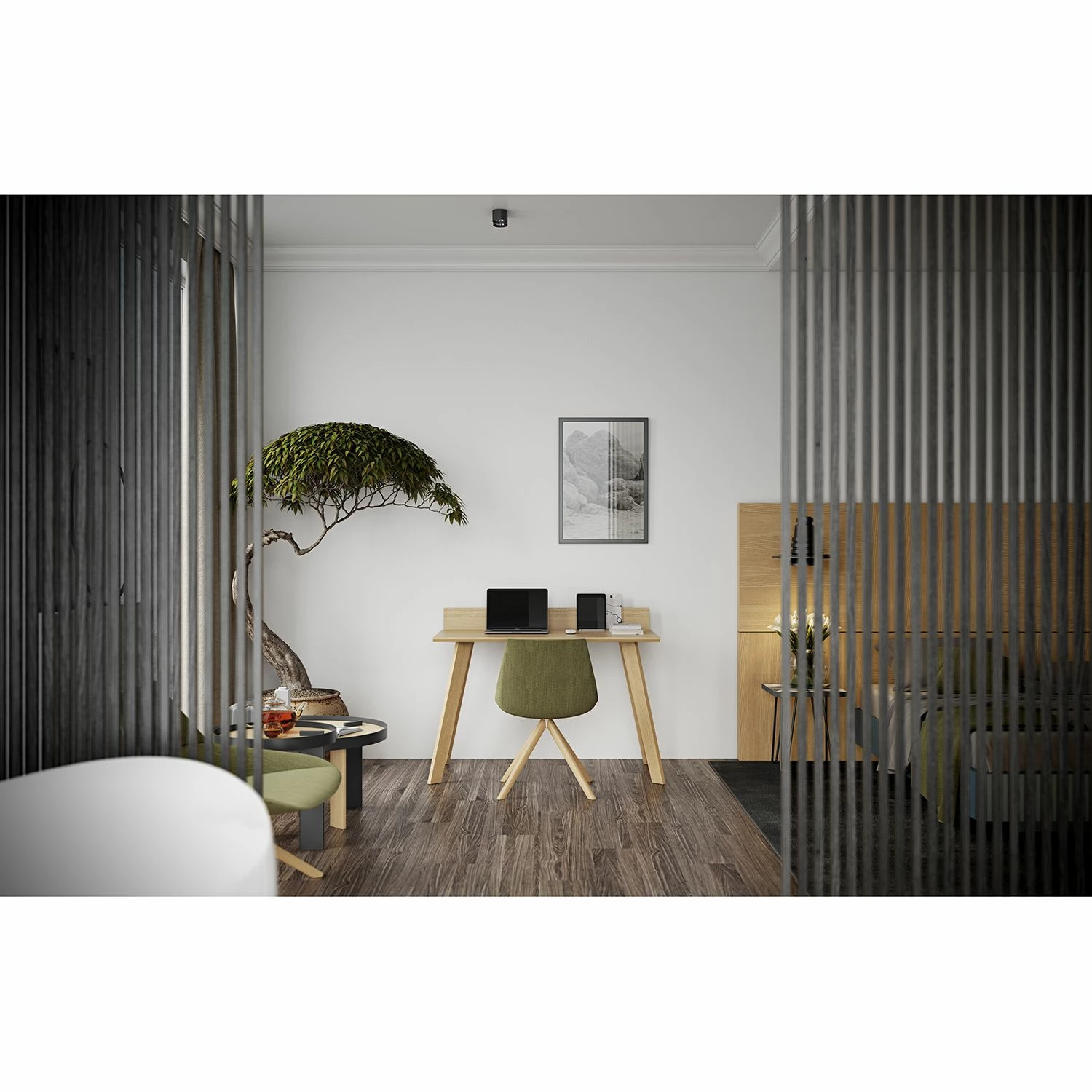 Temahome Schreibtisch Loft - Eiche 7 Temahome Schreibtisch Loft - Eiche – Bild 5