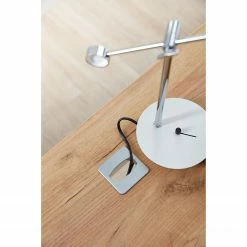 Germania Schreibtisch Lioni - Eiche Navarra Dekor / Weiß -BÜROMÖBEL Verkaufsgeschäft 1000126195 180716 12473818 GALLERYIMAGES P000000001000126195