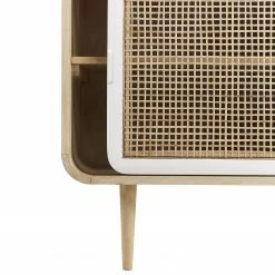 Norrwood Sideboard Gunnebo - Mango massiv - Mango / Weiß -BÜROMÖBEL Verkaufsgeschäft 1000127301 180810 15411908 GALLERYIMAGES P000000001000127301