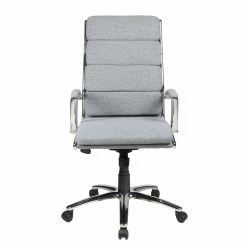 Duo Collection Chefsessel Lennes - Webstoff / Metall - Grau / Chrom -BÜROMÖBEL Verkaufsgeschäft 1000129054 180817 15164855 GALLERYIMAGES P000000001000129054