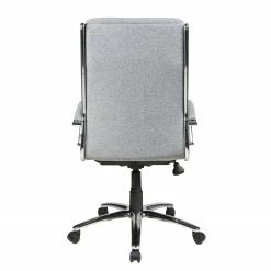 Duo Collection Chefsessel Lennes - Webstoff / Metall - Grau / Chrom -BÜROMÖBEL Verkaufsgeschäft 1000129054 180817 15164858 GALLERYIMAGES P000000001000129054